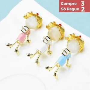 Broche esmaltado Enfermeira
