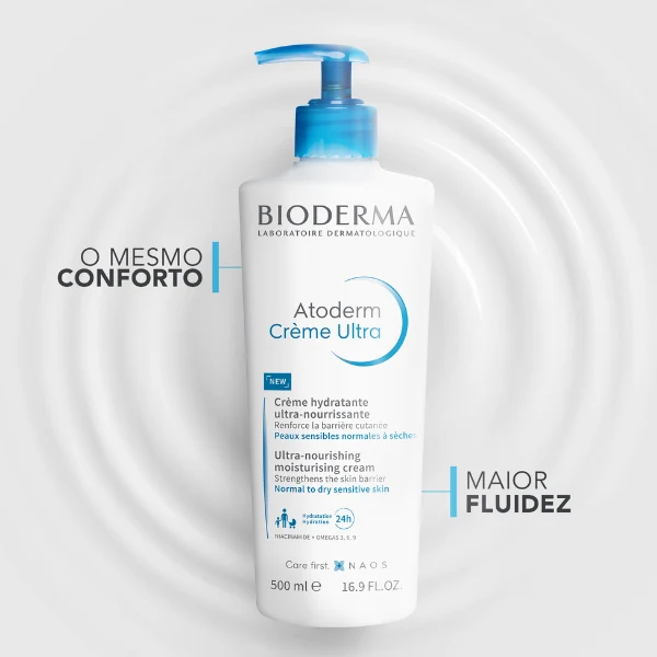 Creme Ultra Atoderm 500ml Bioderma - Image 5