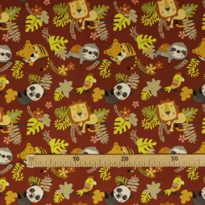 Tecidos 100% Algodão | Infantil | Selva