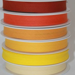 Fita de Viés | Algodão | 18mm | Lisos | Várias Cores