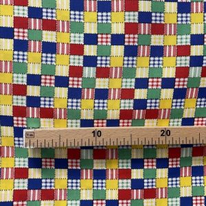 100% Poliéster | Estampado | Carnaval | Retalhos | Pequeno