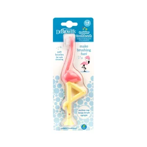 Escova Dentes 1-4 Anos Flamingo, Dr. Browns