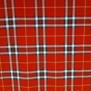 Xadrez Escocês | Tartan | Vermelho | Preto
