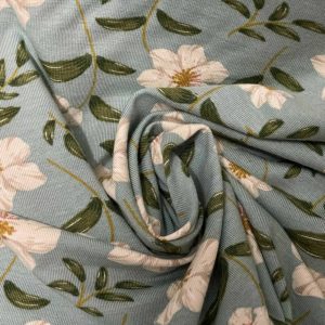 Tecido Confeção | Vestuário | Algodão com Modal | Floral