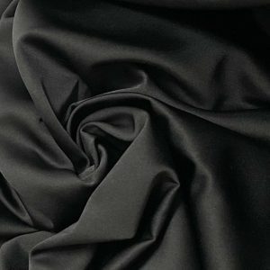 Tecido Confeção | Vestuário | Cetim Royal | Preto
