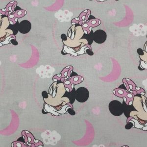 Tecidos 100% Algodão | Licenças Disney | Minnie