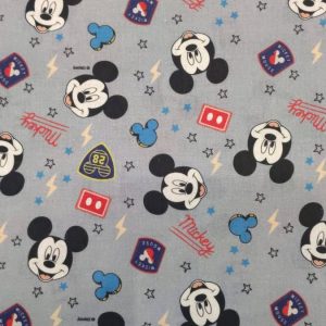 Tecidos 100% Algodão | Licenças Disney | Mickey