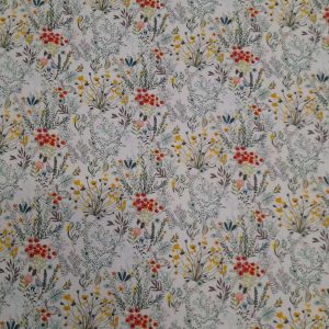 Tecido Vaiela | 100% Algodão Orgânico | Floral