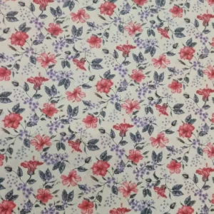 Tecido Algodão | 100% Algodão | Estampado | Floral