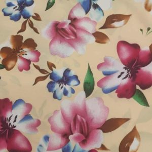 Tecido Confeção | Vestuário | Viscose | Floral