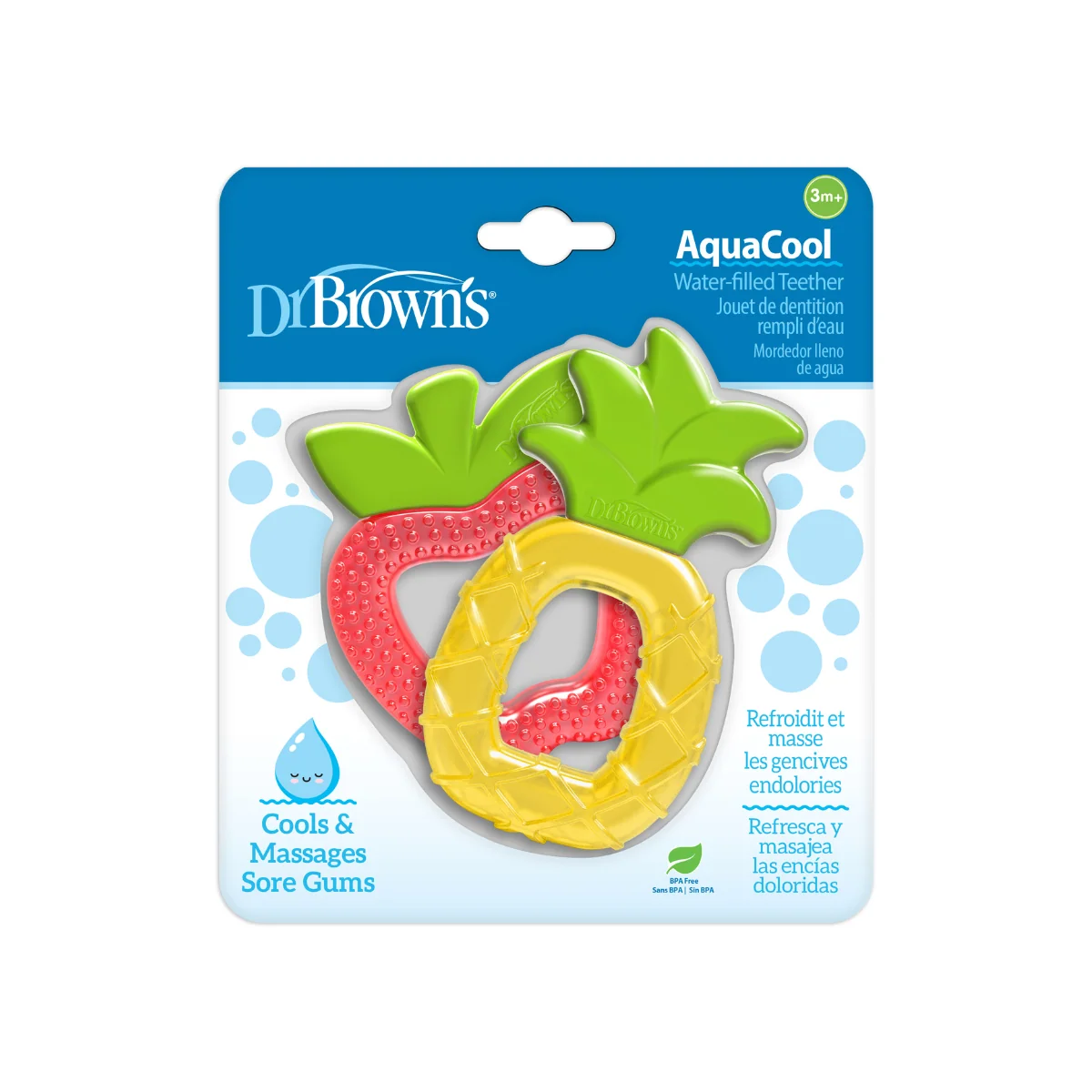Mordedor AquaCool Frutas +3M, Dr. Browns - Image 2