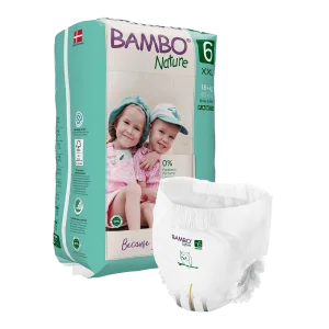 Fralda-Cueca Tam.6 (18+KG) - 18 unidades Bambo Nature
