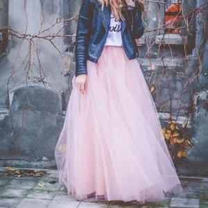 Saia elegante Tutu de Tule - Modelo Roma