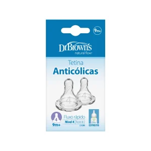 Tetina Options+ Boca Estreita N4, 2 unid. Dr. Browns
