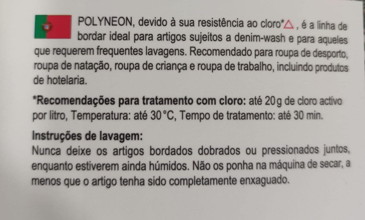 Linha de Bordar | Polyneon | Madeira | Coral 1870 - Image 3