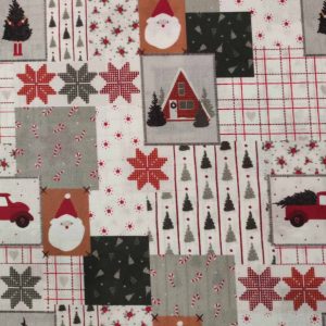 Tecidos 100% Algodão | Natal | Patchwork