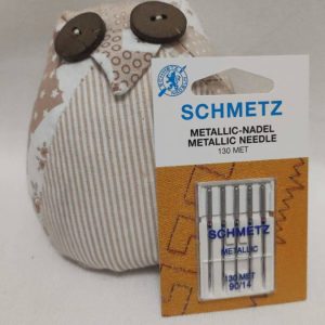 Agulha | Máquina de Bordar Doméstica | Schmetz Metallic