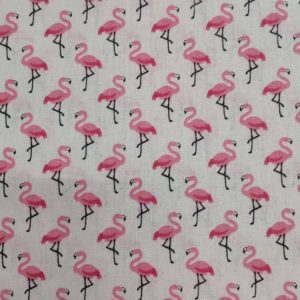 Tecidos 100% Algodão | Estampado | Flamingo
