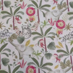 Tecidos 100% Algodão | Estampado Infantil | Animais da Selva