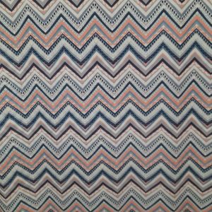 Tecido Confeção | Vestuário | Malha Viscose Estampada | Chevron