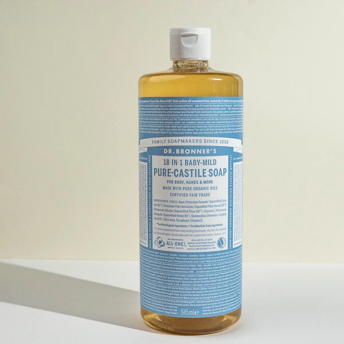 Sabonete Líquido Biológico para Bebé - Sem Aroma, Dr. Bronners - Image 7