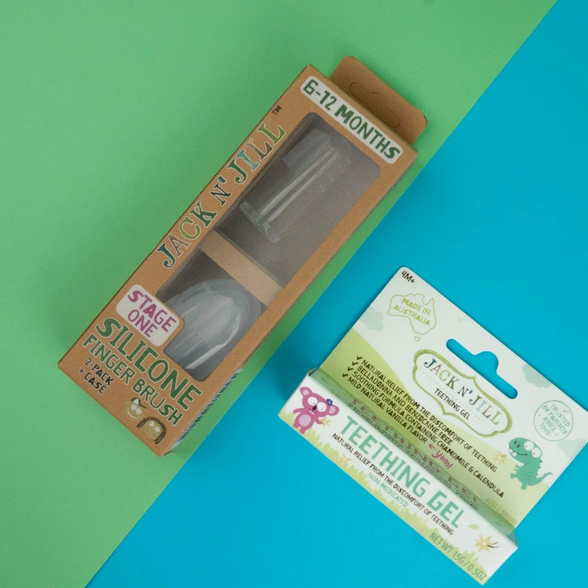 Escova de Dentes em Silicone - Nível 1 - 2 unidades Jack N´Jill - Image 9