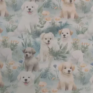 Atoalhado | 100% Poliéster | Estampado | Golden Retriever