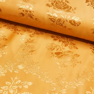 Atoalhado | Jacquard Poliéster | Floral | Dourado (10/15)
