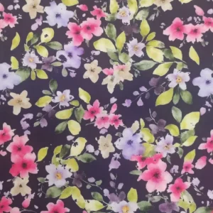 Tecido Confeção | Vestuário | Viscose Radiance | Estampado Digital | Floral