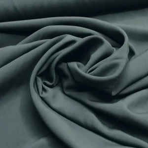 Tecido Confeção | Vestuário | Viscose | Liso | Verde Escuro (045)