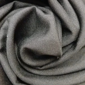 Tecido Minimat | 100% Poliéster | Liso | Preto 37