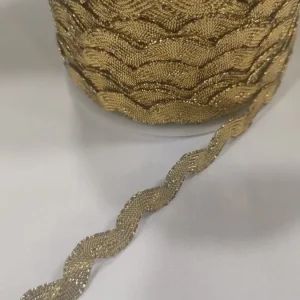 Grega 13MM | Cose | Lurex | Ouro Novo 0100