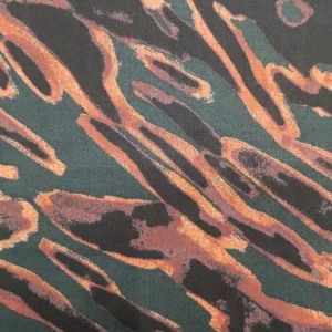 Tecido 100% Viscose | Vestuário | Estampado | Abstrato