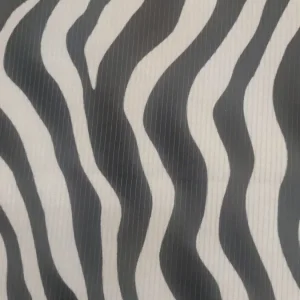 Tecido Confeção | Bombazine | Estampado | Print Animal | Zebra