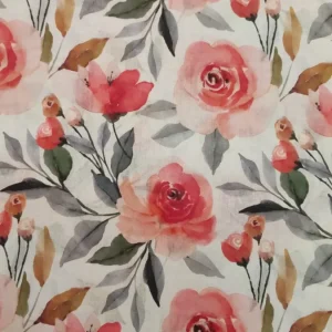 Tecido Confeção | Vestuário | 100% Algodão | Estampado | Floral