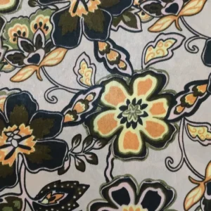 Tecido Confeção | Vestuário | Acetinado | Floral