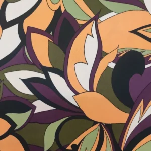 Tecido Confeção | Vestuário | Acetinado | Floral