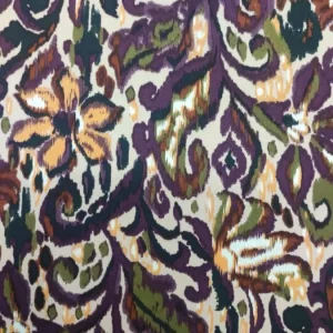 Tecido Confeção | Vestuário | Acetinado | Floral