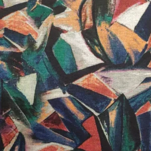 Tecido Confeção | Vestuário | Malha de Viscose | Abstrato