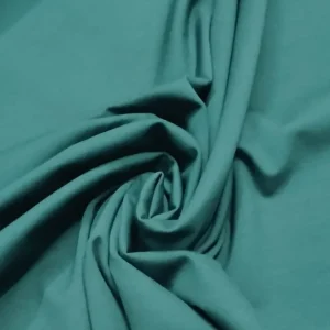 Tecido Confeção | Vestuário | Malha Punta di Roma | Liso | Verde Jade