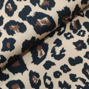 Tecido Confeção | Vestuário | Malha Viscose Estampada | Print Animal
