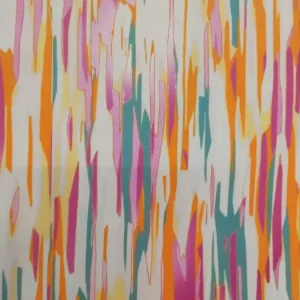 Tecido Confeção | Vestuário | Viscose | Digital | Risca Abstrata