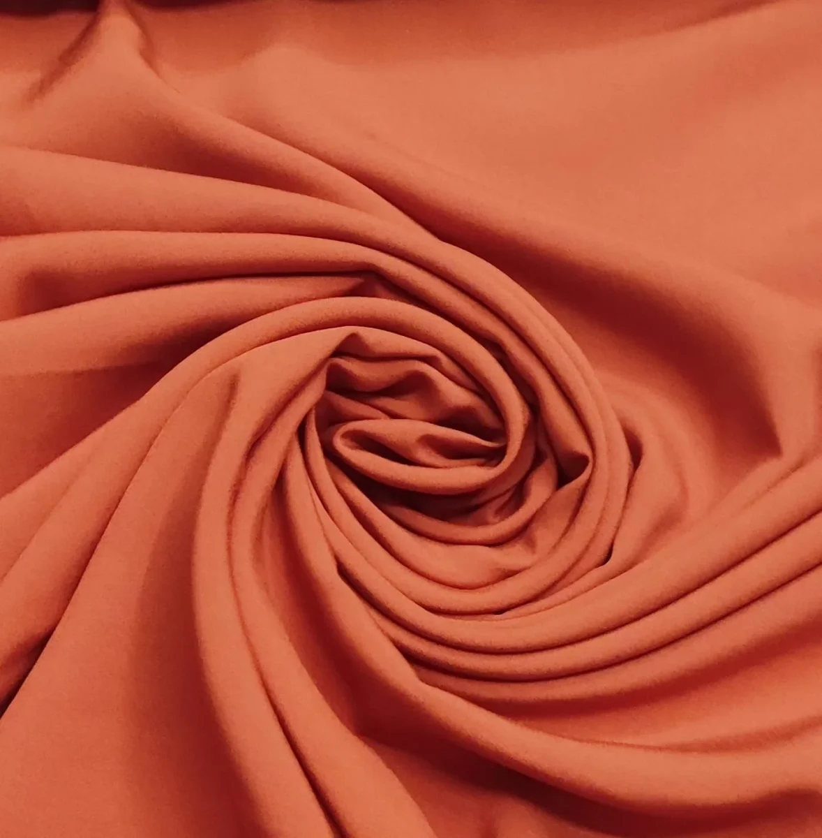 Tecido Confeção | Vestuário | Viscose | Liso | Terracota (040) - Image 2