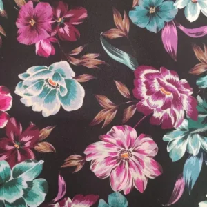Tecido Confeção | Vestuário | Viscose Stretch | Floral