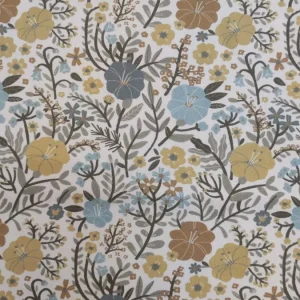 Tecido Vaiela | 100% Algodão Orgânico | Floral