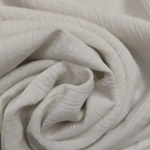 Tecido Viscose | Crinkle (Enrugado) | Liso | Cru (003)